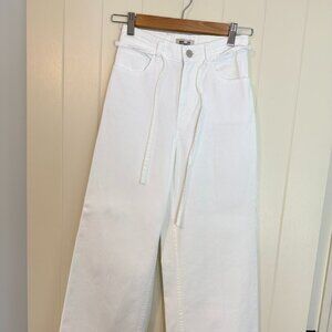Baum und PferdgartenWomen Denim High Waisted Nine Jeans Bright White